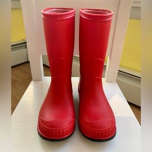 Kamik Kids’ Red Rain Boots Size 9T